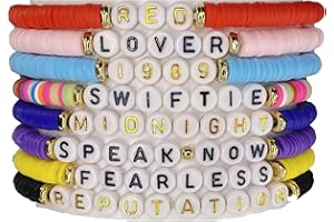 BAQRAXIA TS Fans Bracelet Set, TS Merch Merchandise Stuff, Friendship Gifts for Birthday Christmas Party Concert