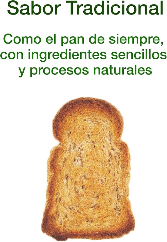 - Dextrín – Tostadas de Pan 100% Integral, Alto en Fibra, Sin Azúcares Añadidos, Vegano – 300 g (Lino)