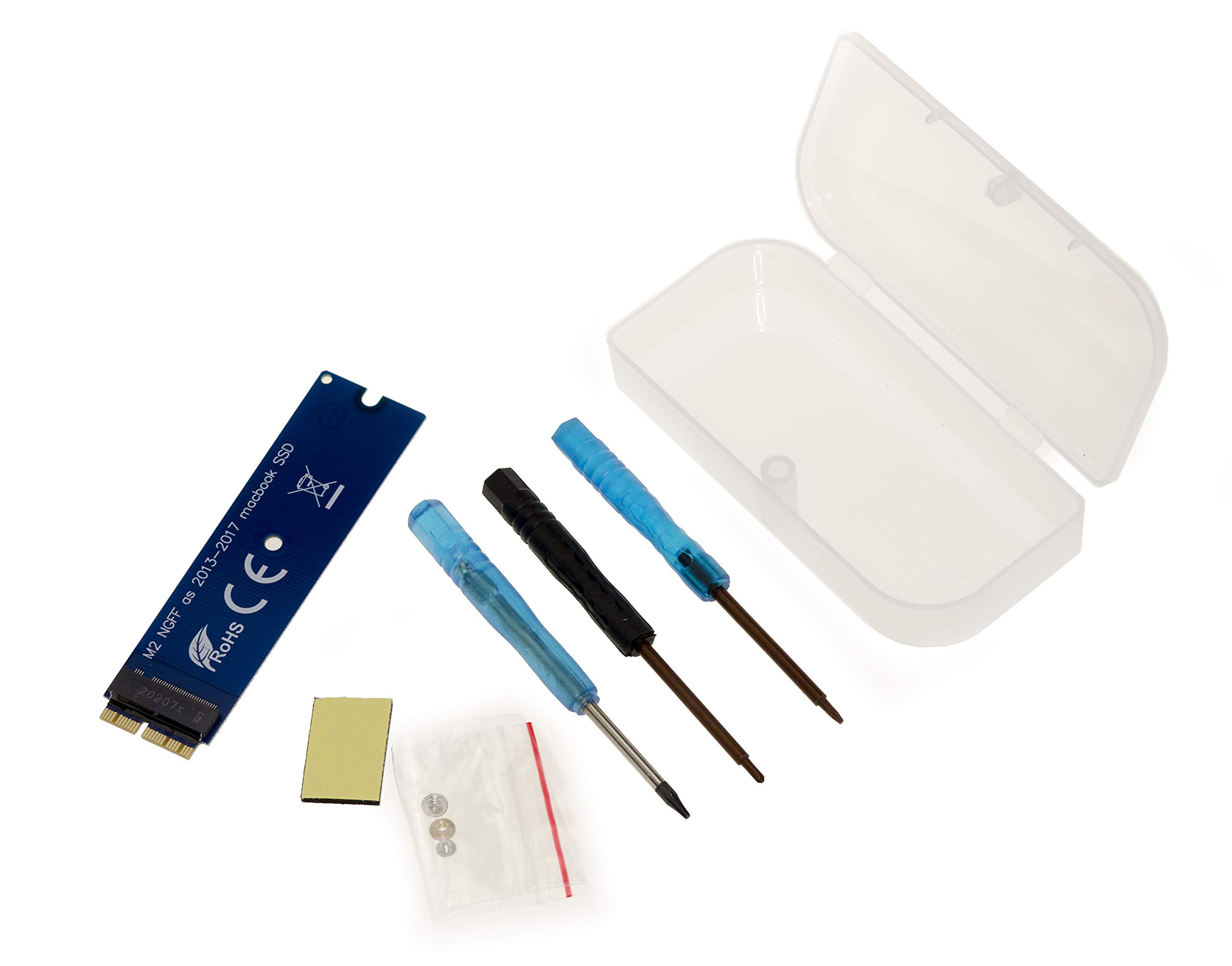 KALEA-INFORMATIQUE KIT Adapter for changing your Mac's 12+16-pin SSD produced after 2015 to an M2 NVMe