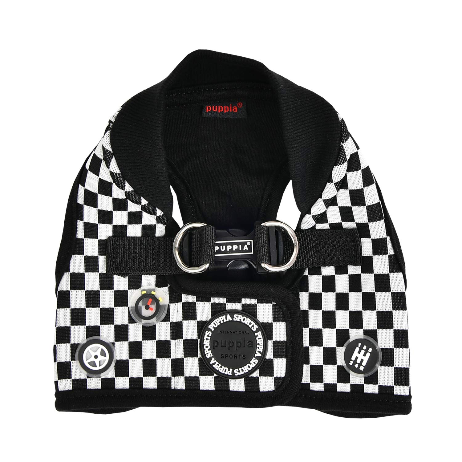 PINKAHOLIC Puppia Dog Harness for small and medium dogs - RACER HARNESS B - adjustable und comfortable