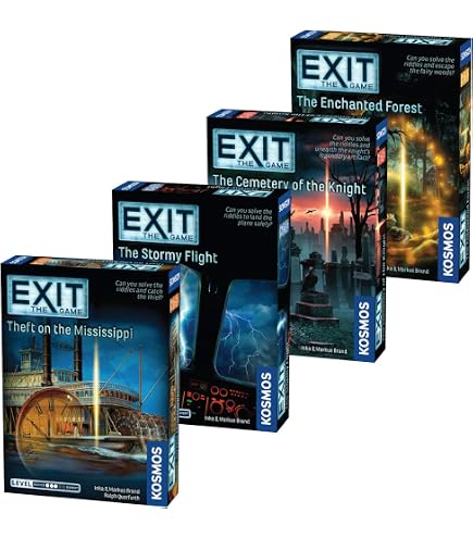 Thames & Kosmos - Exit: Il Tesoro Sommerso - Gioco Da Tavolo Escape Room, Livello 2/5, Età 10+ - 6