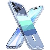 Smartish® iPhone 17 Pro MagSafe Clear Case - Gripmunk Magnetic Slim Case [Lightweight + Protective] Anti-Yellowing Thin Grip Clear Cover for Apple iPhone 17 Pro - Deep End