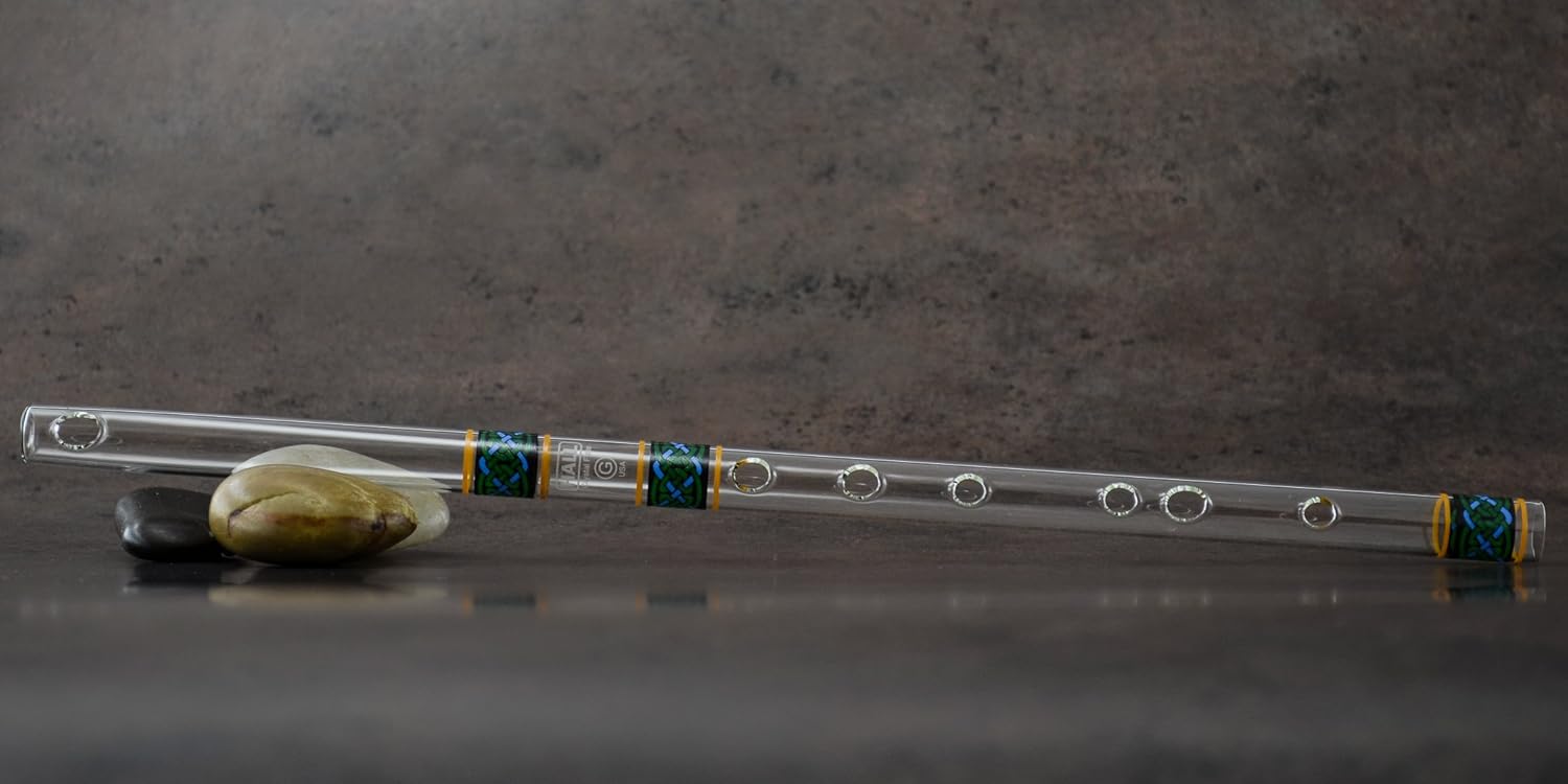 Hall Crystal Flute 11791 Inline Glass Flute in G