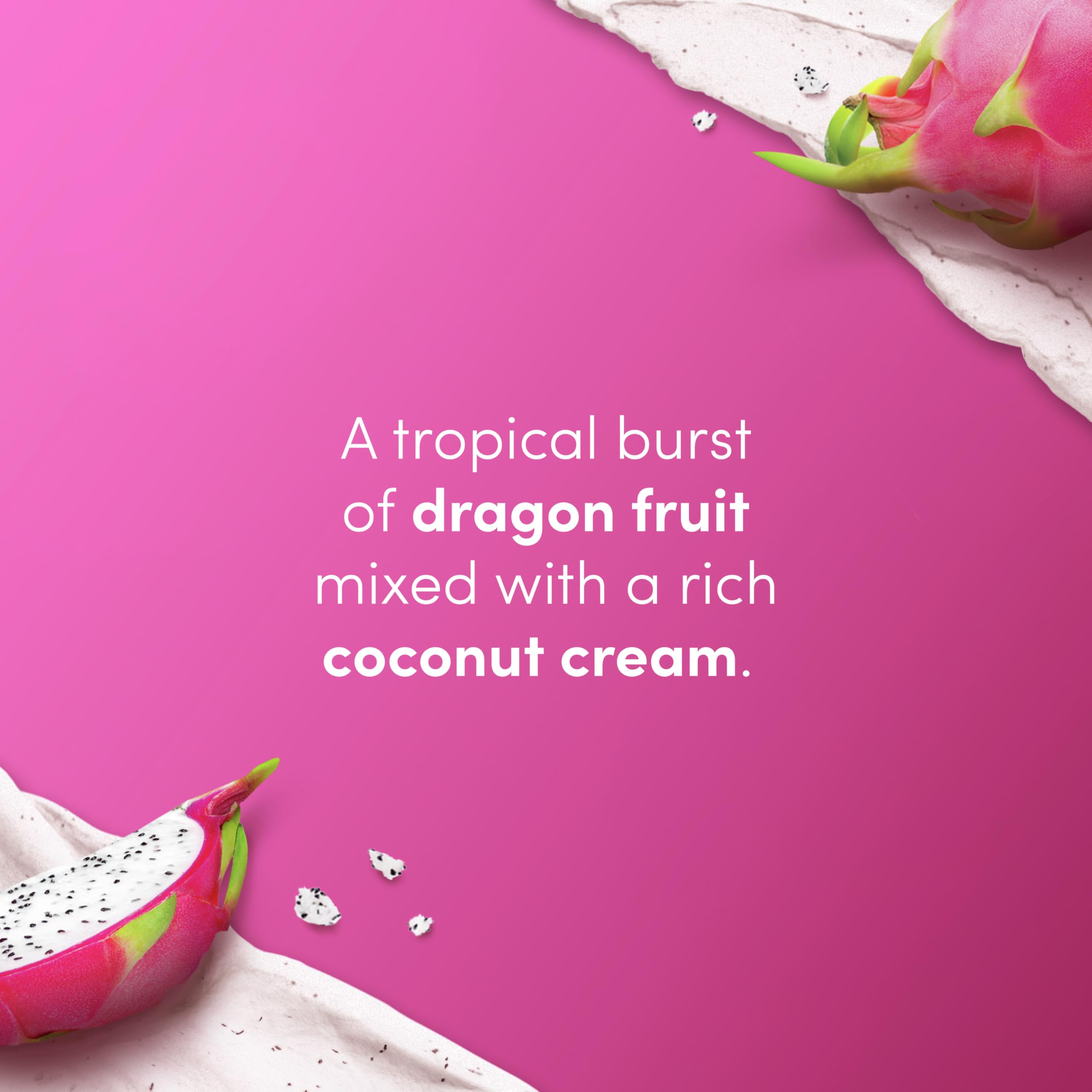 Dove Body Scrub Dragon Fruit & Coconut Cream Body Scrub Exfoliates and Deeply Nourishes for Smooth, Radiant Skin 15 oz