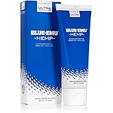 BLUE-EMU Ultra Hemp Arthritis Pain Relief Cream for Fast Joint & Muscle Relief, 3 Oz, 1 Pack