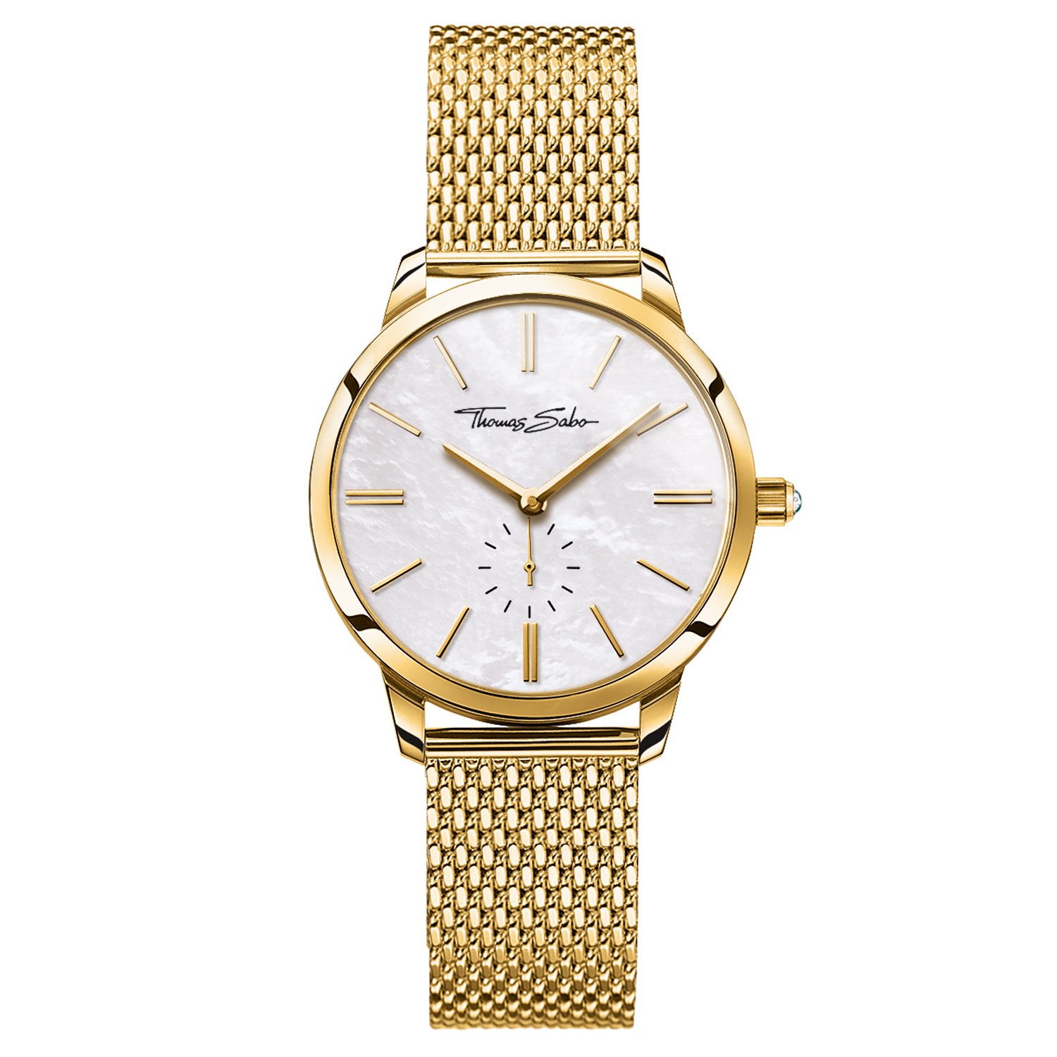 Thomas Sabo Women’s Watch Glam Spirit Stainless Steel, Stainless Steel Yellow Gold-Coloured