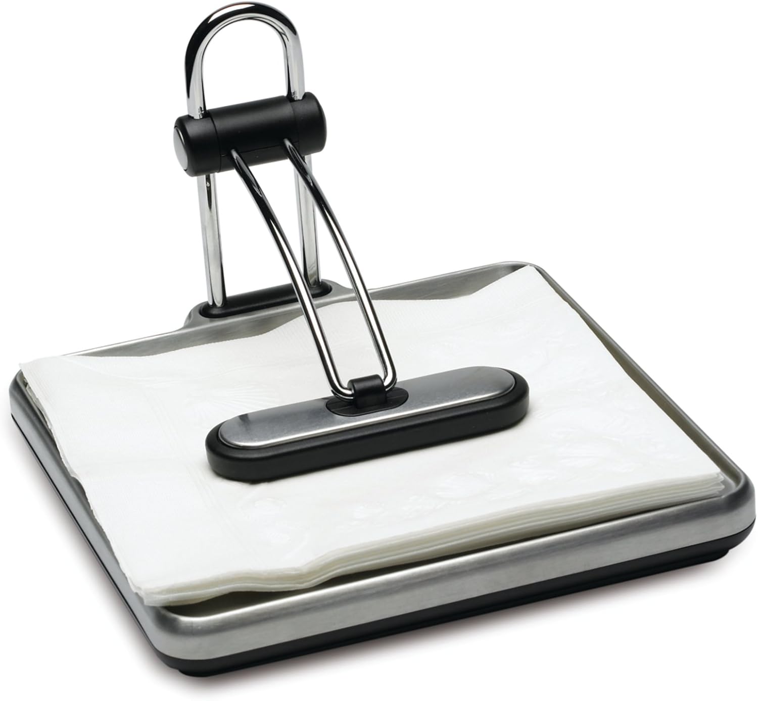 simplehuman Quick Grip Napkin Holder, Stainless Steel: Home & Kitchen