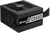 Corsair CX650 650W ATX EPS 80 PLUS Bronze Power Supply Unit CP-9020122-UK Black view 2