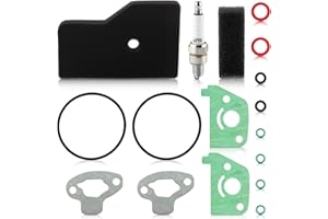 Carbhub 16010-ZM7-D01 Carburetor Bowl Gaskets Set for Honda EB2000I EB2000IT1 EU1000I EU2000I EU2200IT EU2000IK1 EX700C Generator GX100U GXH50U Engine Tune Up Kit with Air Filters Spark Plug Gasket
