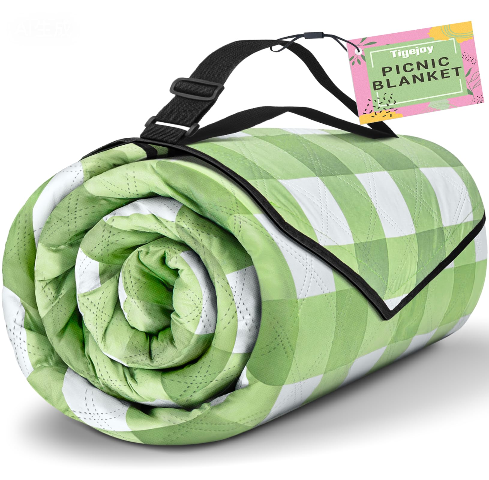 TigeJoy Extra Large Picnic Blanket Waterproof