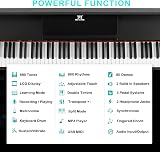 Artist Hand 88 Weighted Keys Digital Piano with Stand 3 Pedals USB MIDI view 5