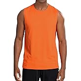 Zengjo Sleeveless Workout Shirts for Men Moisture Wicking,Athletic Running Tank Top Quick Dry Gym Tanks