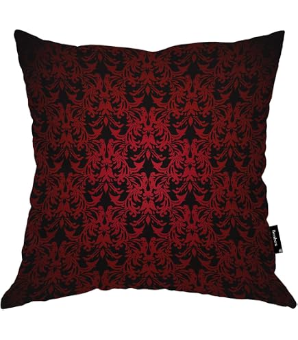 Set Of 2 Sugar Skull Pillow Covers - 24x24 Inch Black Tie Dye Gothic Throw Covers For Bedroom, Living Room Decor - View #4