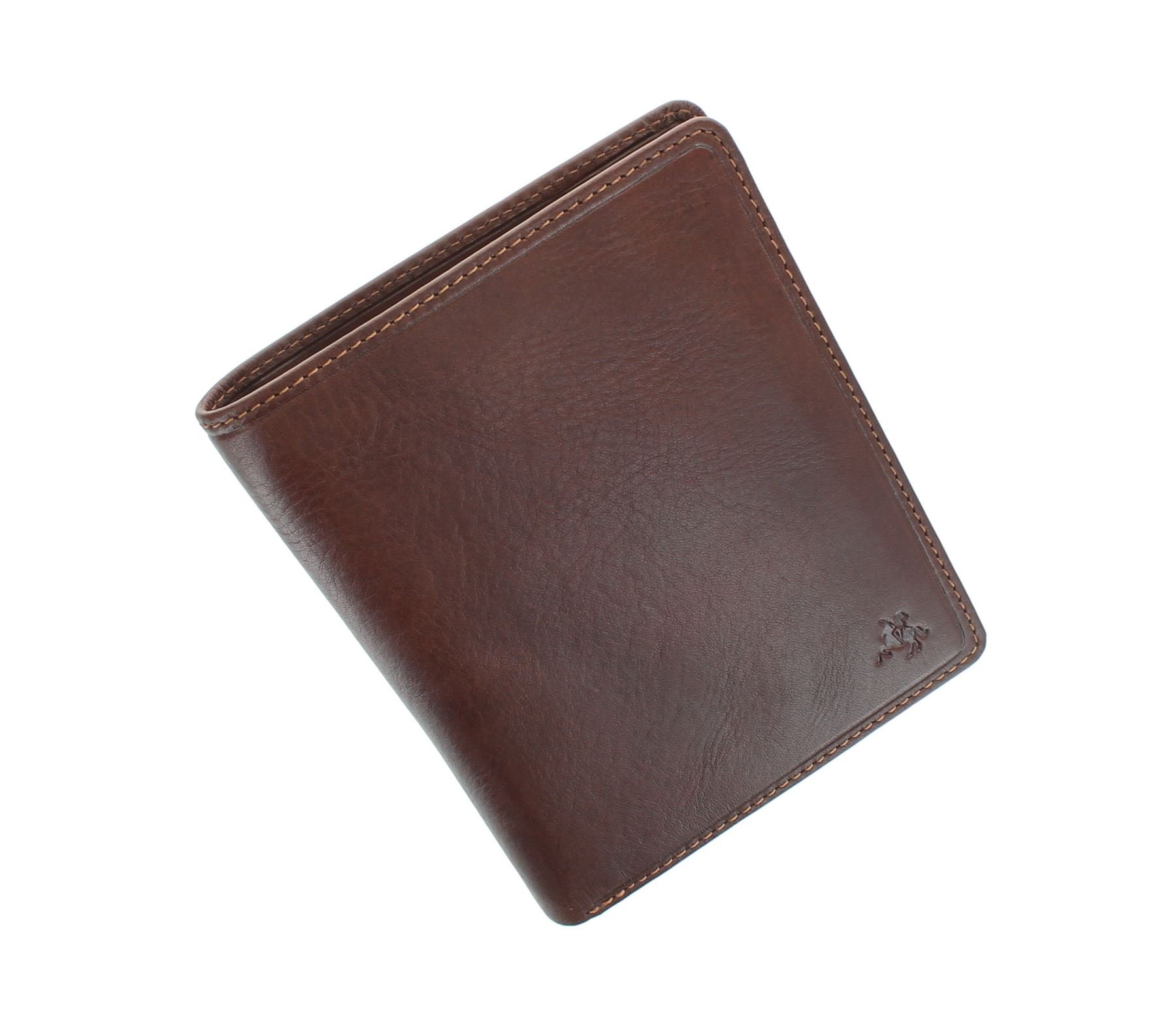 VISCONTI Tuscany Collection Matteo Leather Jacket Wallet - RFID Protection TSC49 Tan