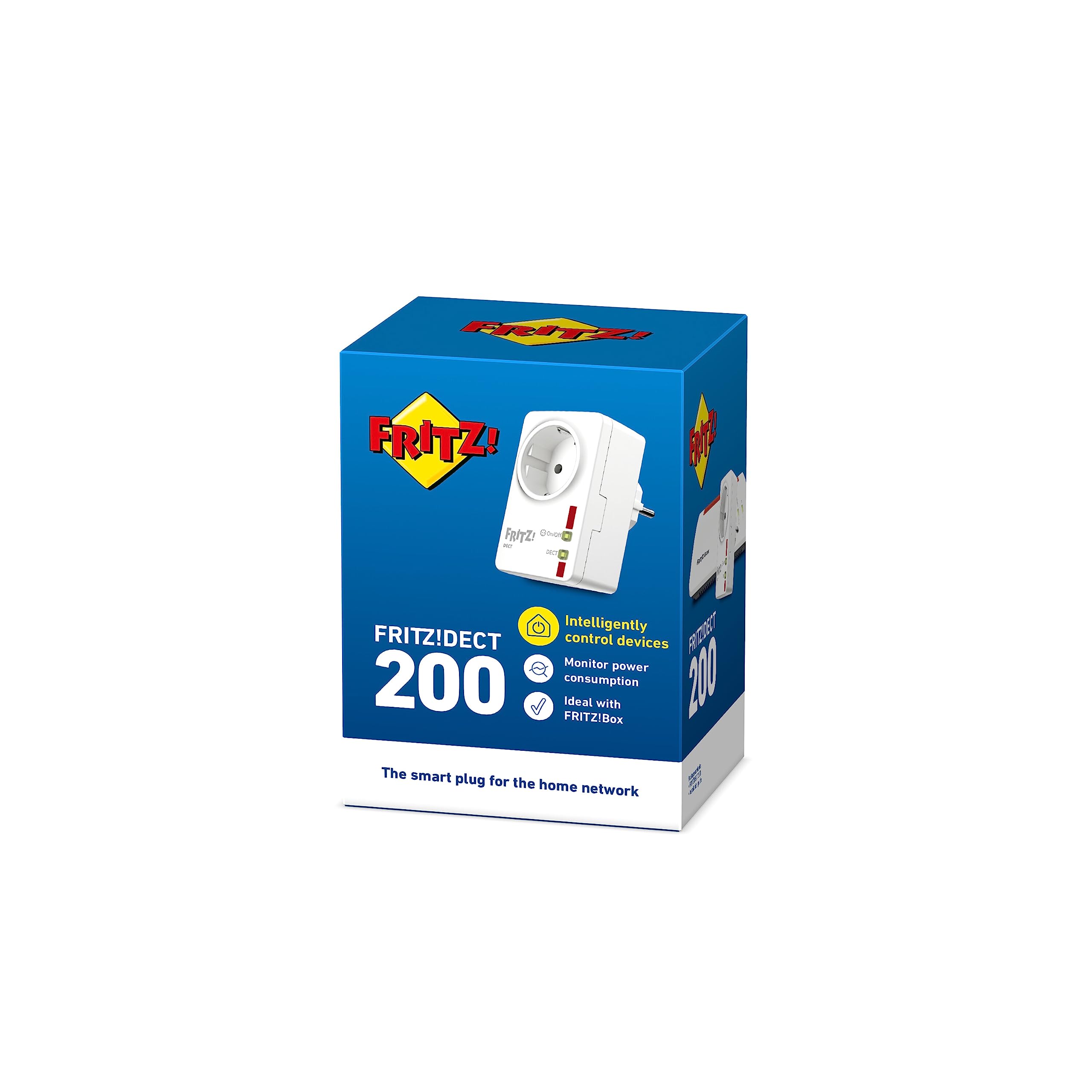 FRITZ!DECT 200 - Intelligente Steckdose für das Heimnetz, steuerbar zum Energie sparen, deutschsprachige Version 6