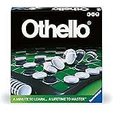 Othello, Strategy Classic Family Board Game 2-Player Reversi Brain Teaser STEM Math Skills, for Adults and Kids Ages 7 and up