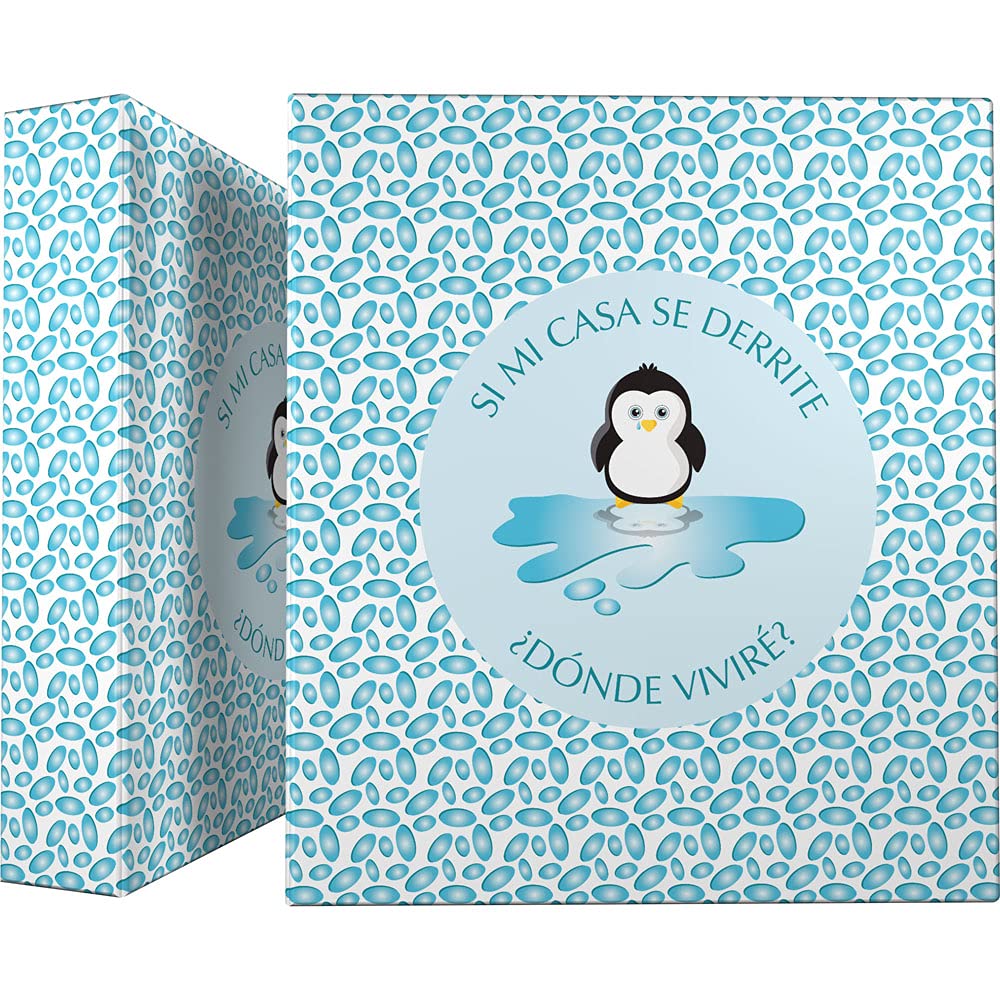 Grafoplás 88172631 A4 Ring Binder, 4 Mixed Rings, 40 mm, Eyelet on Back, Wise Planet Collection, Penguin