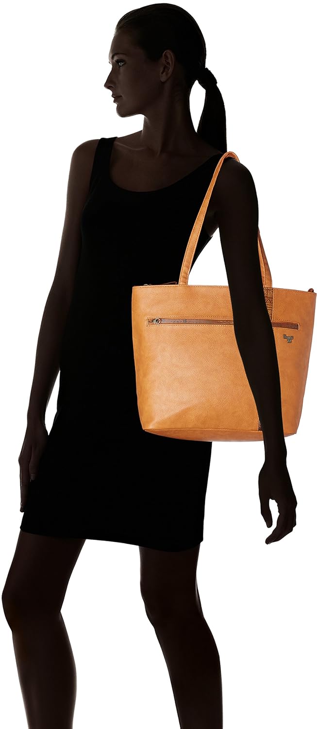 baggit women's tote bag (mustard)