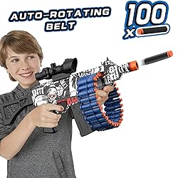 JakMean Electric Automatic Toy, Toy with 30 Dart