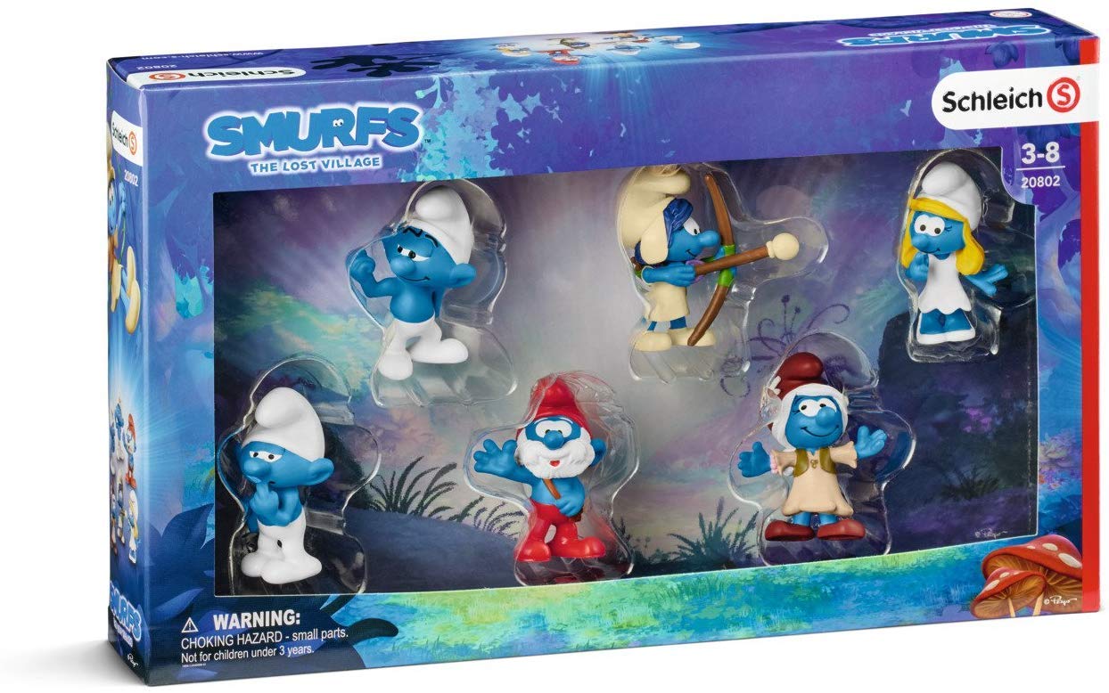 Smurfs Movie Set 6 Action Figure Buy Online in United Arab Emirates at