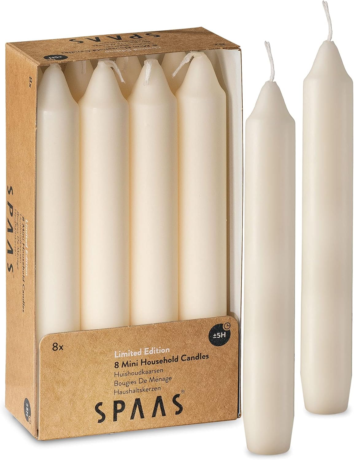 Candles & Holders - SPAAS Straight Candle Sticks - Pack of 8 6