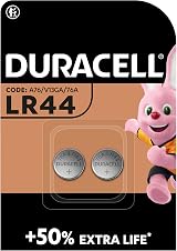 Duracell LR44 1.5 V Alkaline Battery Pack of 2