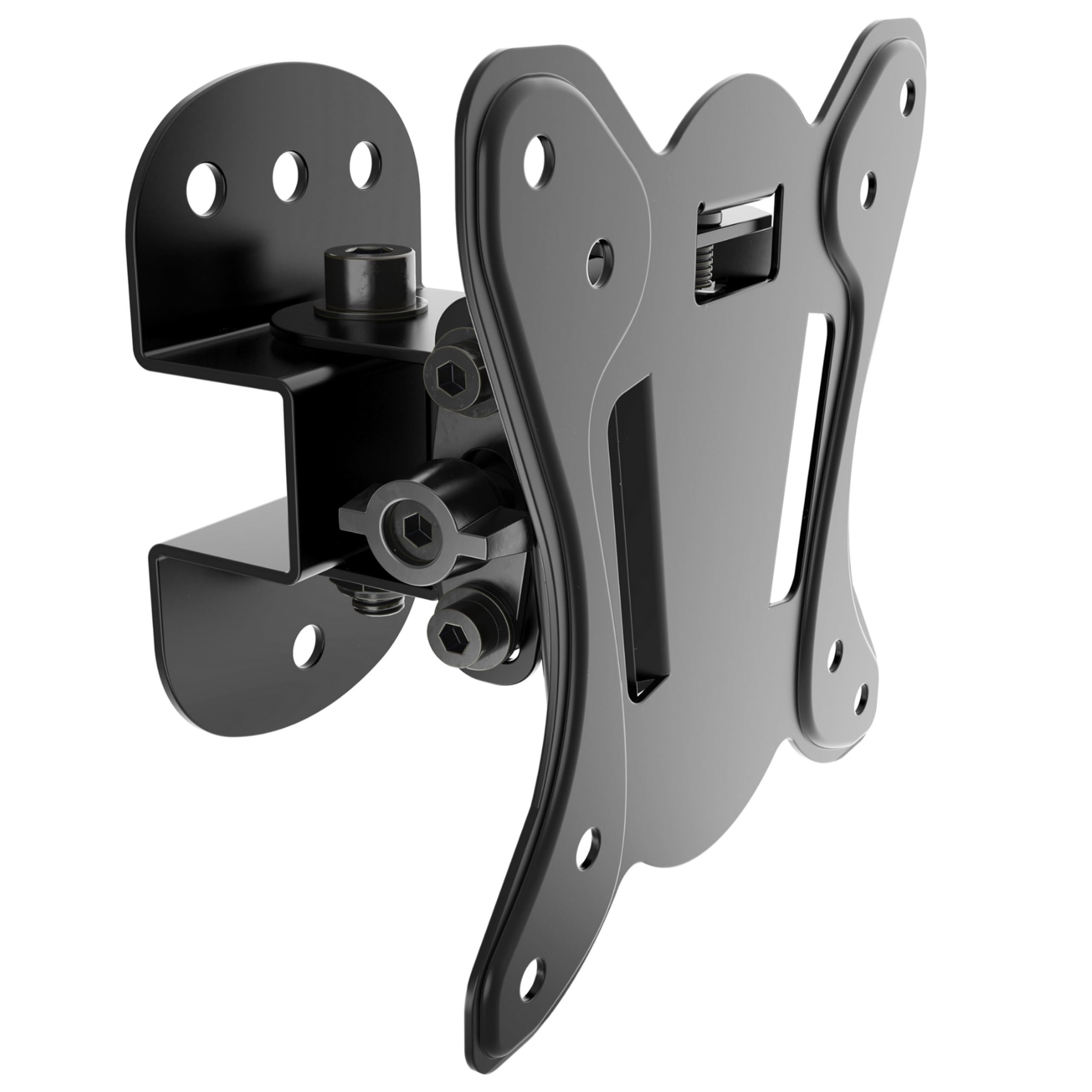 RICOO N0811 TV Bracket Tilt Swivel for 13-29 Inch for LED LCD OLED Curved and Flatscreens Monitor Wall Mount Universal for VESA 75x75 100x100