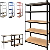 Royalswill Heavy Duty 5 Tier Boltless Garage Shelving Unit 875KG Capacity view 1