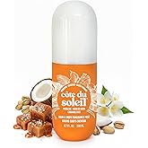 PB ParfumsBelcam Côte du Soleil Pistachio Coconut Caramel Hair & Body Fragrance Mist – Warm Beachy Gourmand Spray with Jasmine – All Day Hair Perfume & Refreshing Body Spray, 6.7 fl.oz