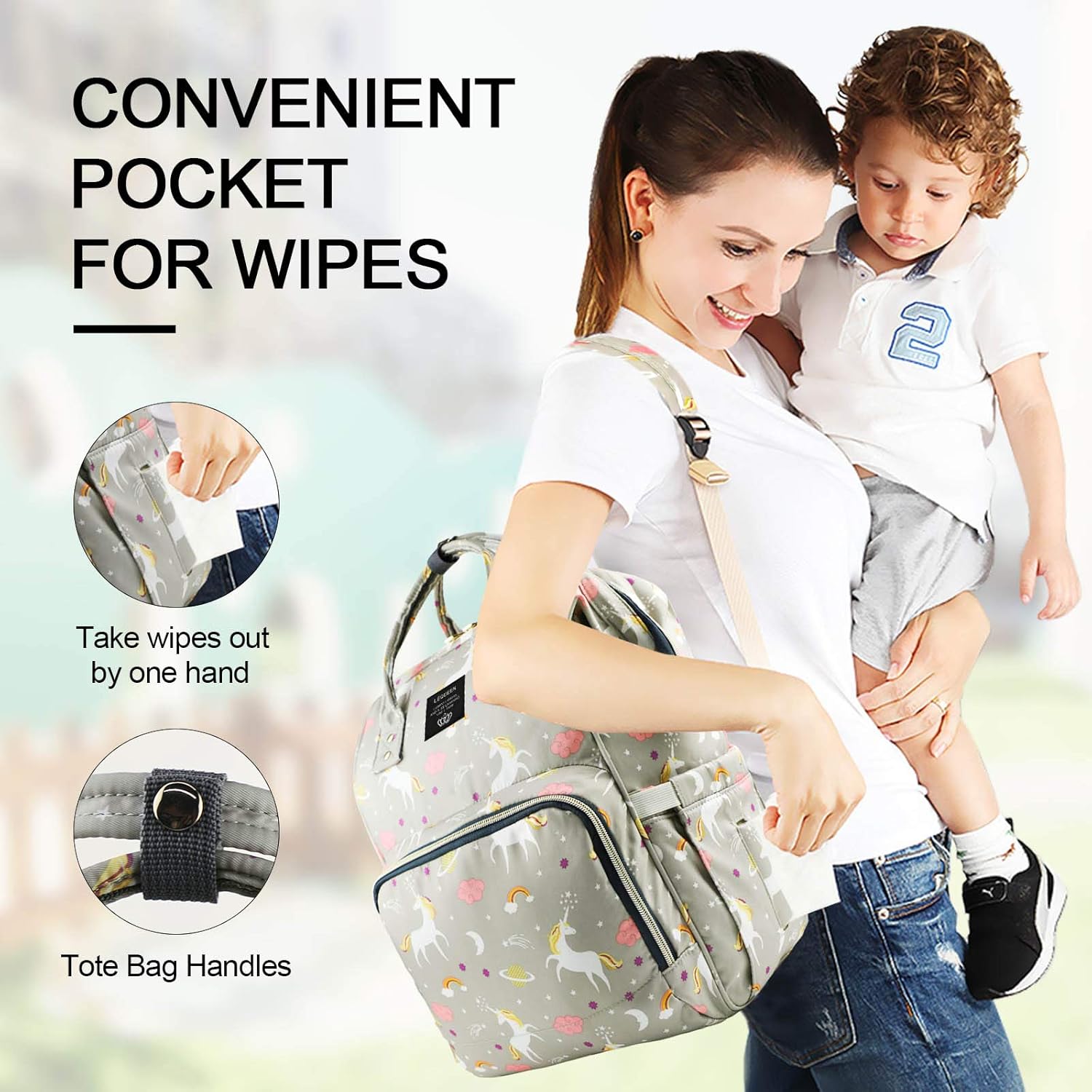miger diaper bag