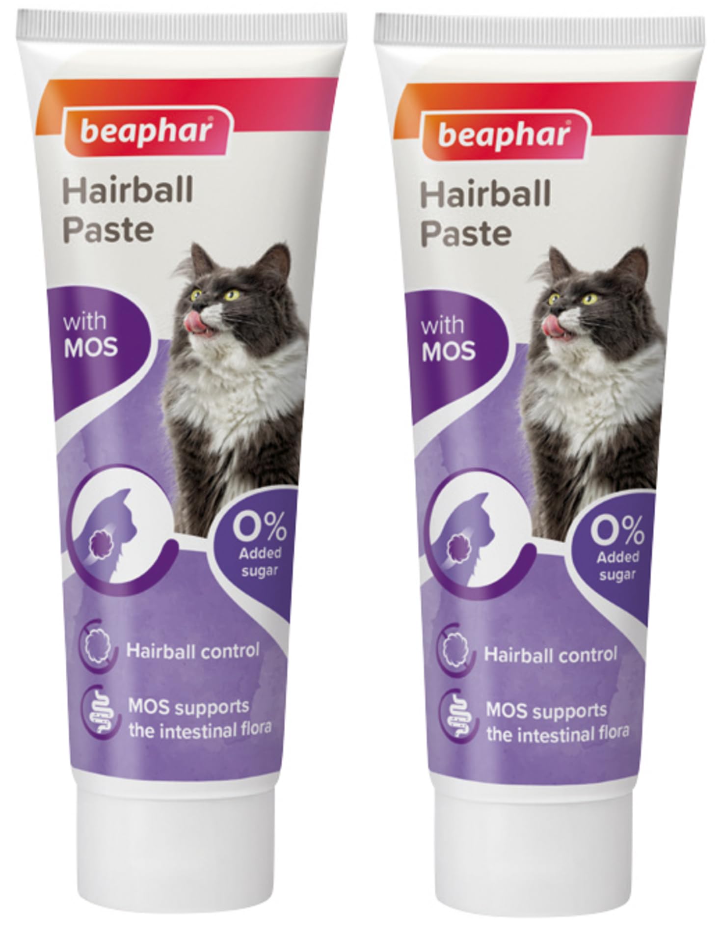 2XHairball Paste Two-in-One for Cats, 100 g