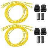 Endoto 2 Pairs Shoelace Kit for Salomon, No Tie