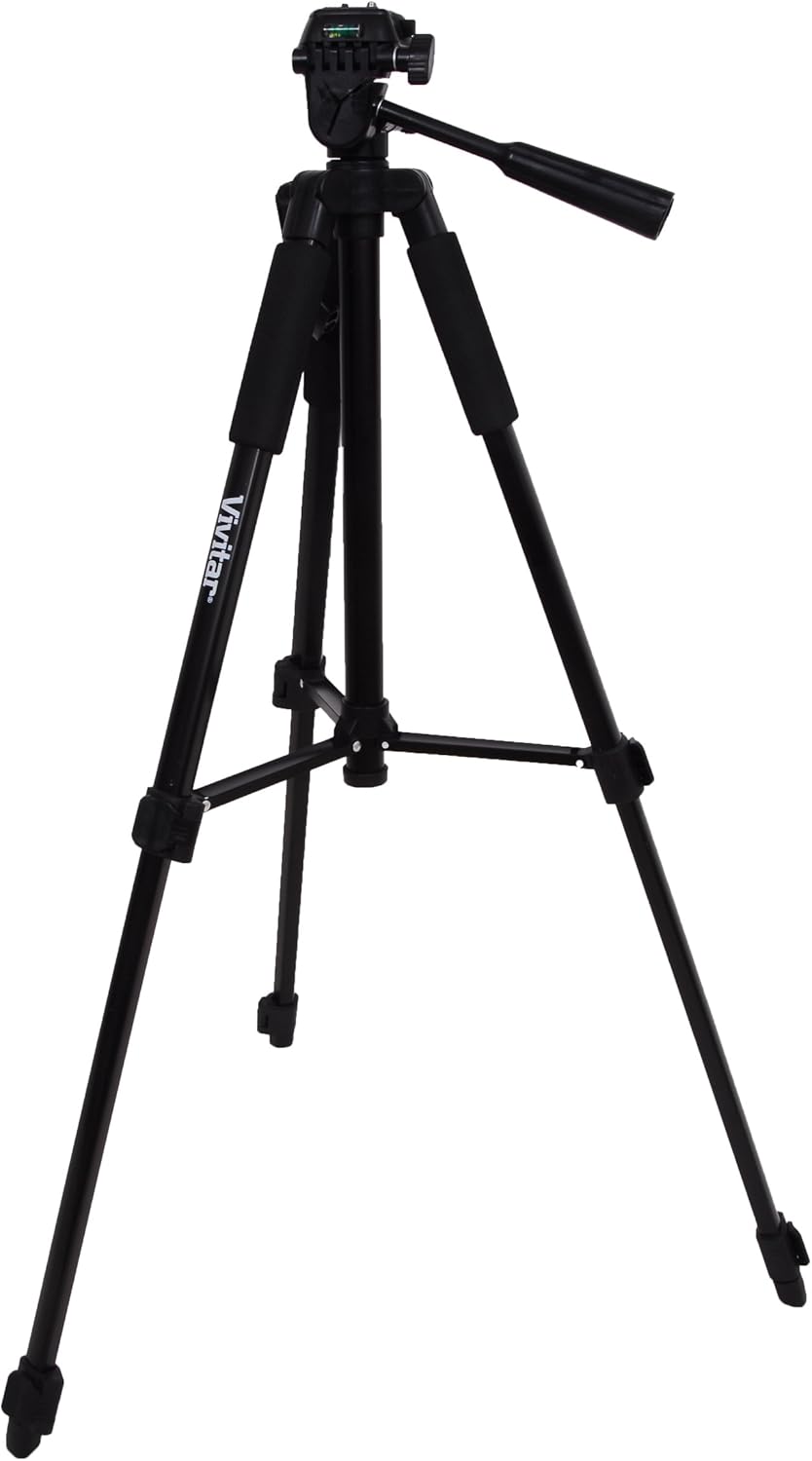 Vivitar VPT1252 52-Inch Tripod (Black 