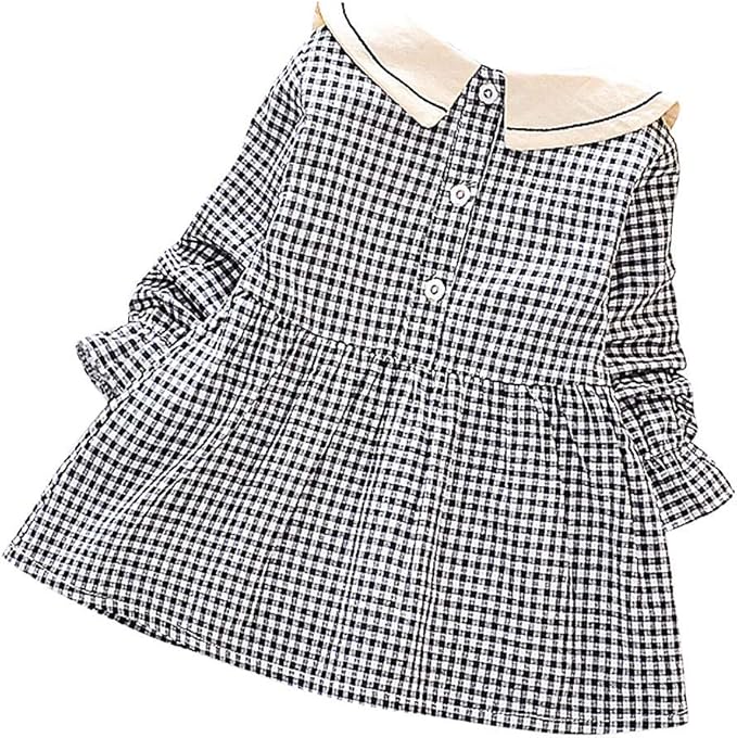 Amazon Co Jp ベビー服 ワンピース ドレス ニット 長袖 チェック柄 子供服 暖か厚手 おしゃれ 女の子 幼児 0 3歳 女の子 キッズ 人気 普段着 秋冬 新生児 赤ちゃん 結婚式 発表会 可愛い 通園 お出かけ 撮影 七五三 出産祝い 誕生日 新年プレゼント セール