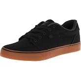 DC Men's Anvil TX Shoe, Black/Gum, 11 D M US