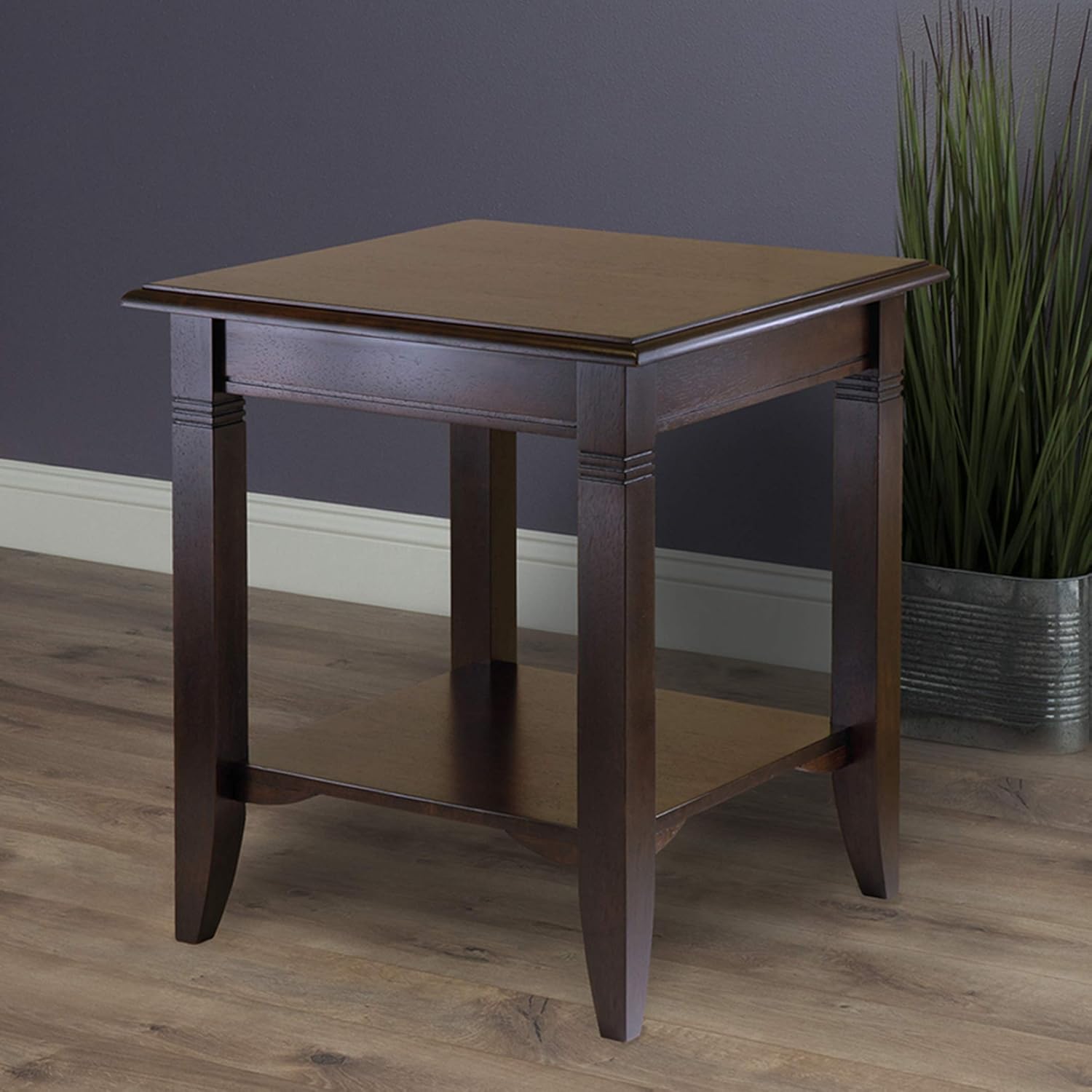 Winsome Wood Nolan Occasional Table, Cappuccino: Kitchen & Dining