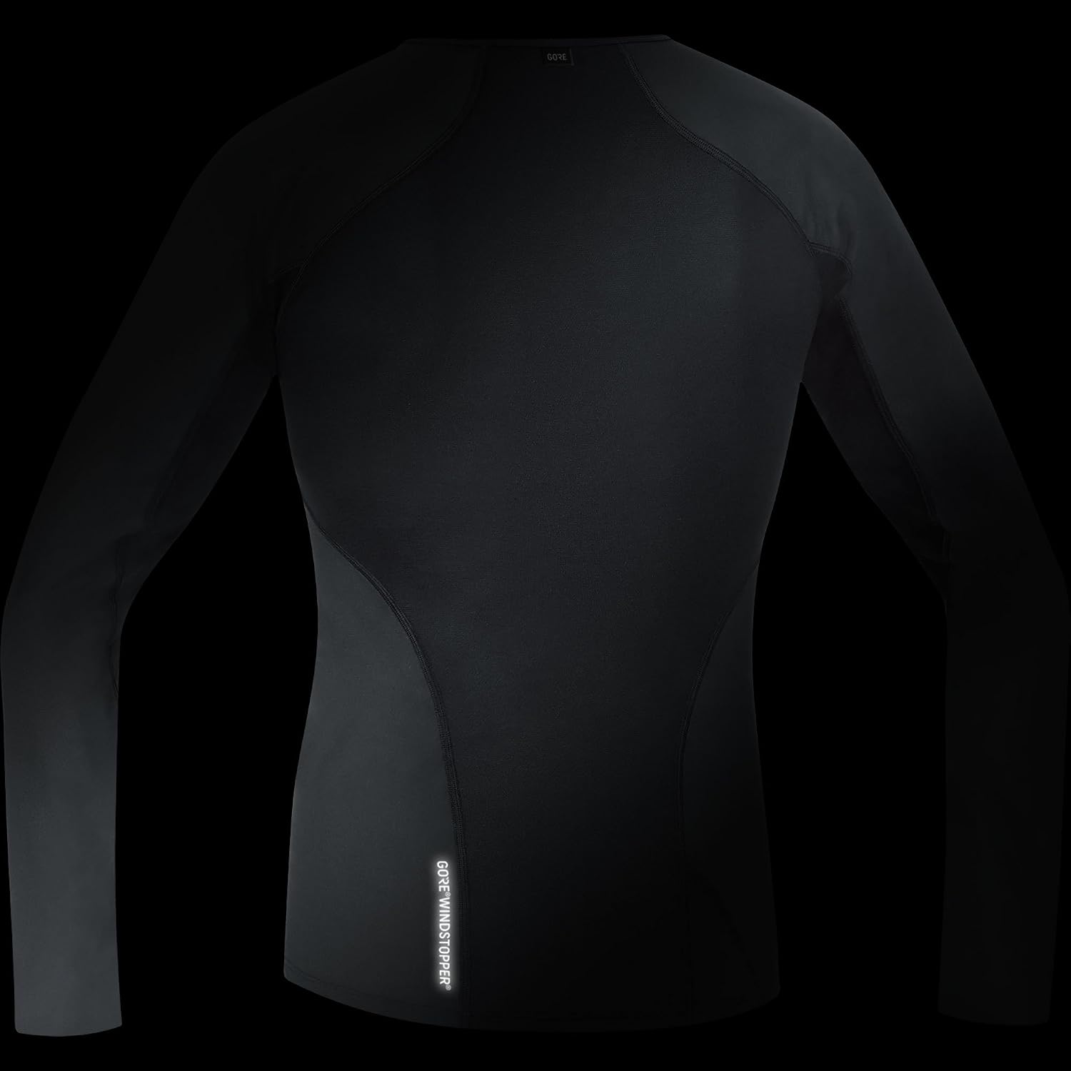 GOREWEAR M WINDSTOPPER Base Layer Thermo Long Sleeve Shirt Mens, Black, M - Image 5