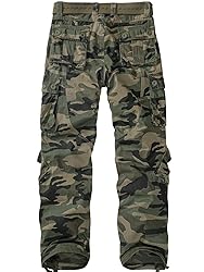 Men's BDU Casual Military Pants, Tactical Wild Army