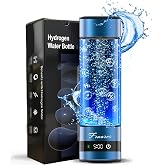 Hydrogen Water Bottle Generator &ndash; Portable Hydrogen Water Machine, Up to 6000 PPB | SPE/PEM Certified H₂ | Hydrogen-Rich Water for Energy &amp; Hydration | Healthy Gift for Family &amp; Friends