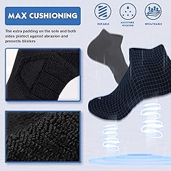 Low Cut Athletic Running Socks for Men & Women