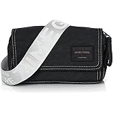 ZIMEGO Unisex Mini Crossbody Sling Bag and Waist Fanny Pack – Everyday Travel Purse, Black
