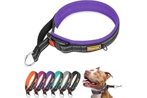 Mayerzon 1.5" Wide Martingale Collar for Large Medium Small Dogs Pitbull German Shepherd, No Pull Reflective Slip Martingale 