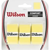 2 of Wilson Pro Overgrip Comfort 3 Packs (Total 6 Strips of overgrip) - Yellow
