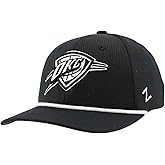 ZHATS NBA Unisex-Adult NBA Officially Licensed Rope Hat Snapback Backspin Contrast Black