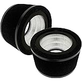 FLT4200 filter for GermGuardian AC4200 Air Purifier Filter L HEPA Filter with H13 True HEPA, 2 Pack replacement ac4200w