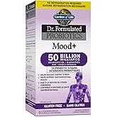Garden of Life – Dr. Formulated Probiotics Mood+ | Manages Digestive Health & Symptoms of Chronic Stress | 50 Billion CFU + 1
