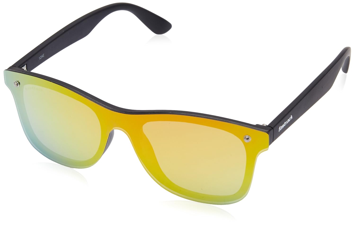 Buy Fastrack Mirrored Square Men's Sunglasses (U002RD456Black Color