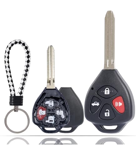 Replacement Key Fob Shell Case For 2010-2012 Toyota RAV4 | Fits Remotes HYQ12BBY, GQ4-29T, MOZB41TG (Case Only) 5 thumbnail image
