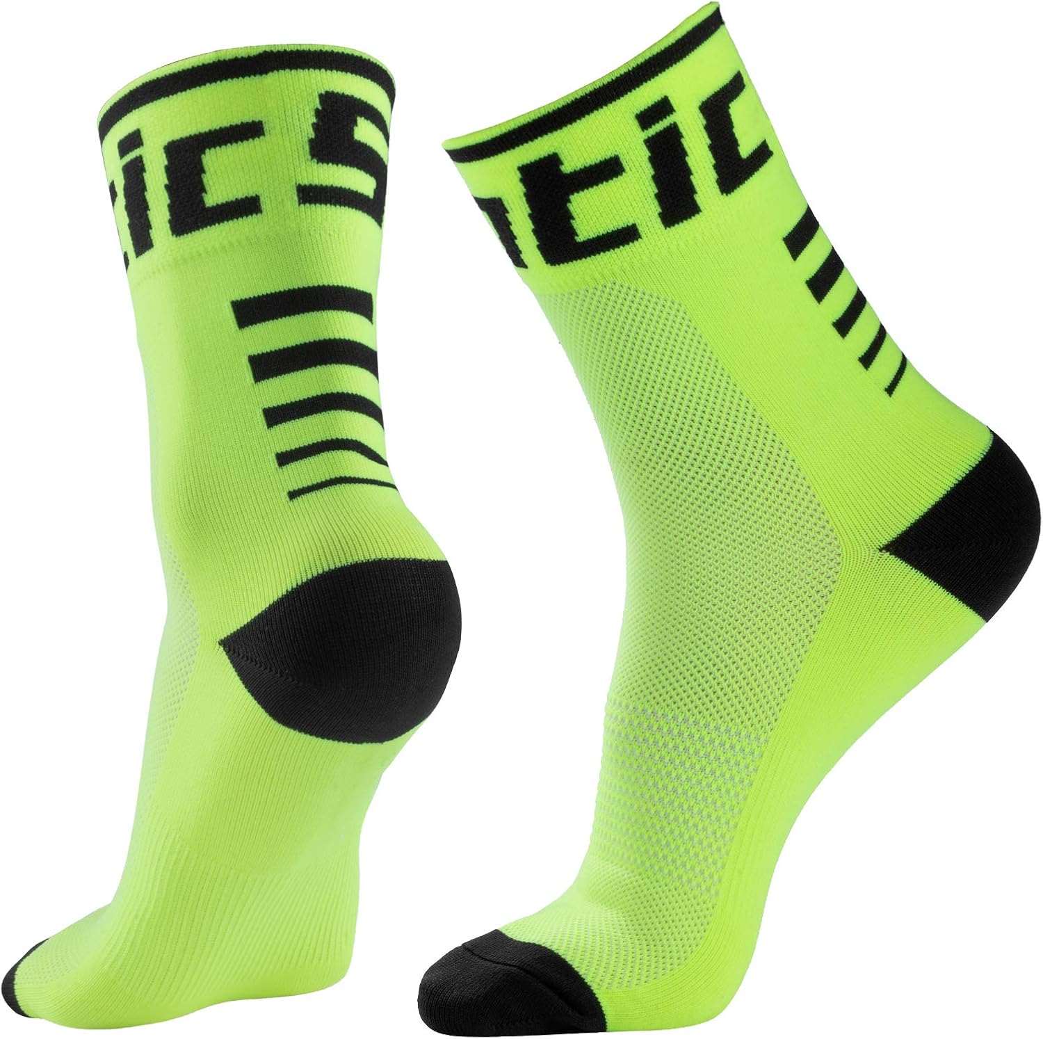 Cycling Socks, Running Socks for Men Women, Performance Crew Socks: Clothing