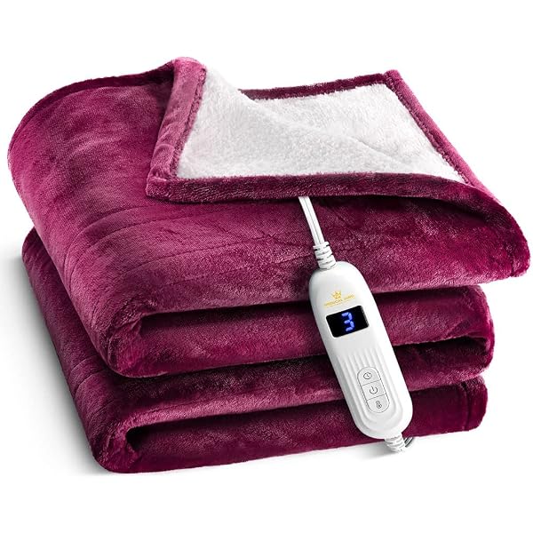 Heated Blanket, Machine Washable Extremely Soft and Comfortable Electric  Blanket Throw Fast Heating with Hand Controller 10 Heating Settings and  auto Shut-Off (Blue, 84 x 90) : Amazon.ca: Home